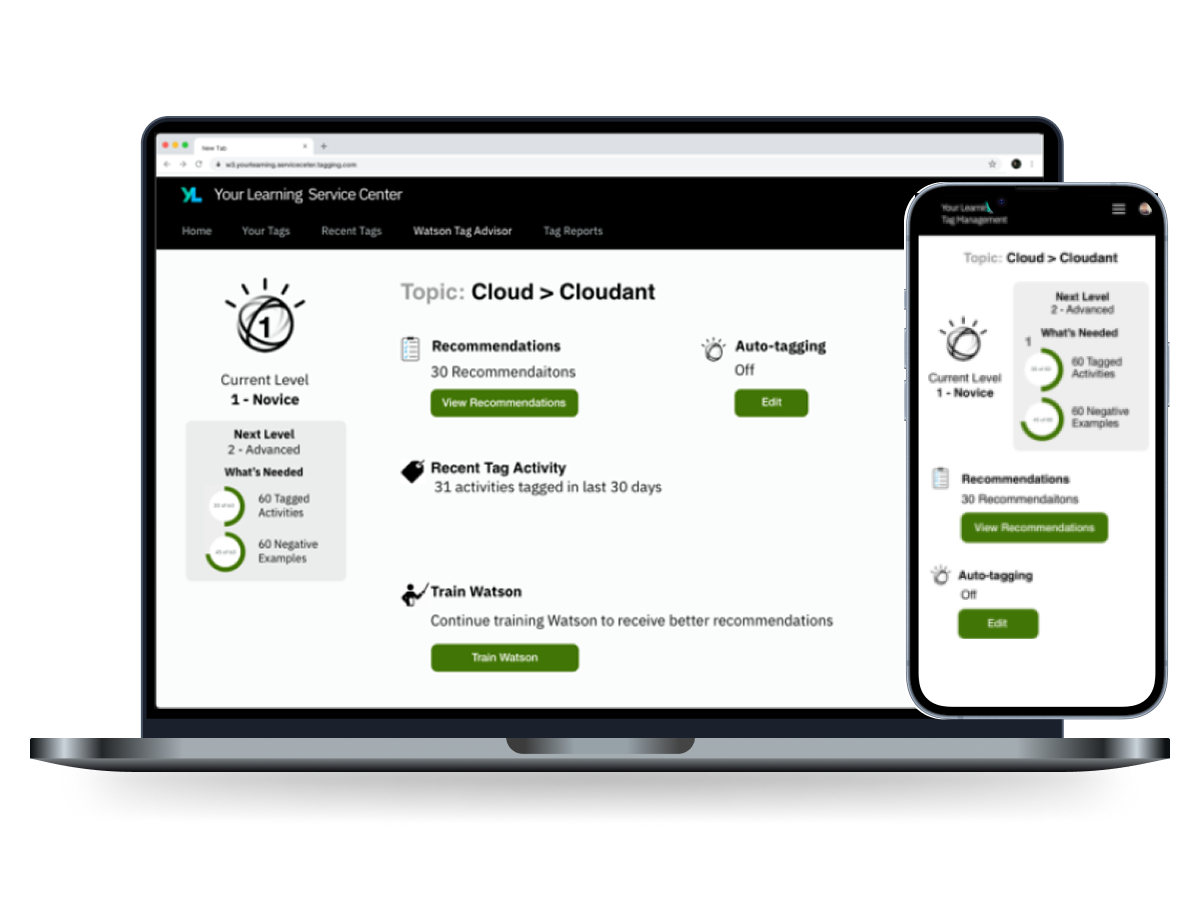 Watson Tag Advisor